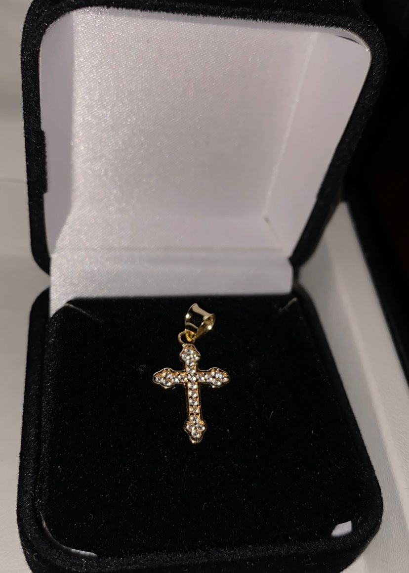 DIJE DE CRUZ DE 10K